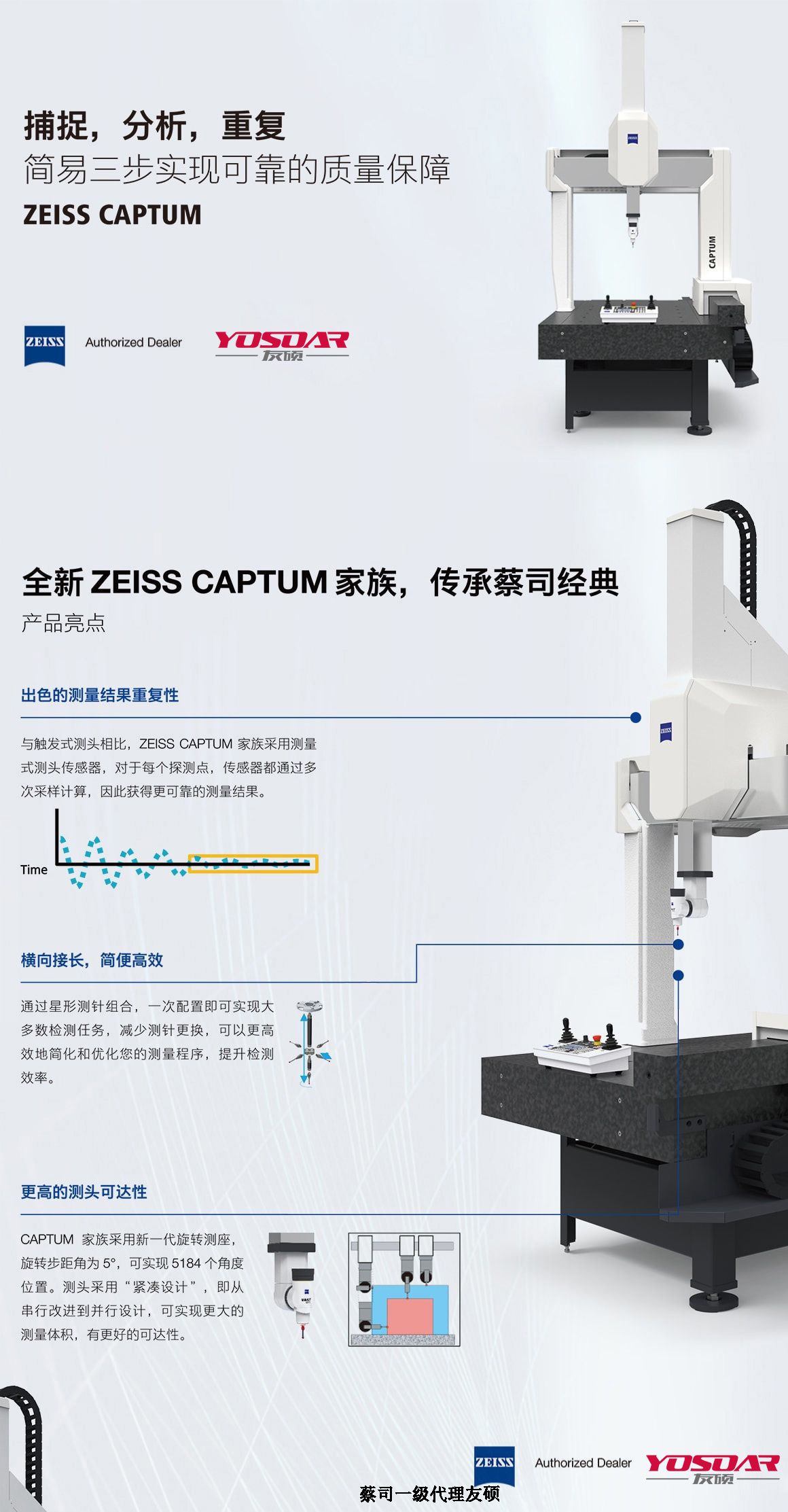 天津蔡司三坐标CAPTUM